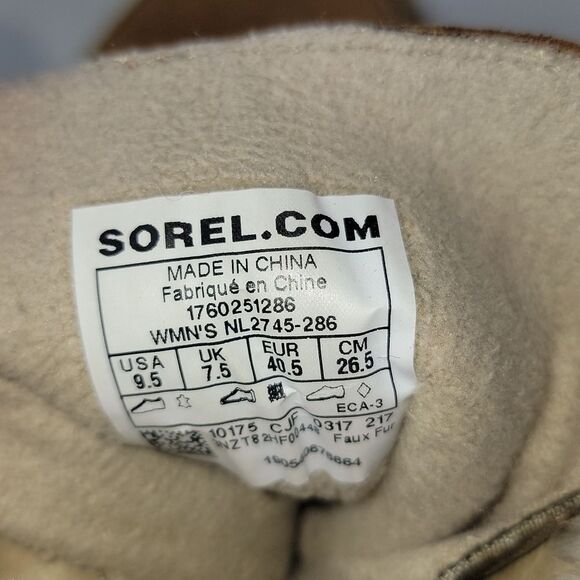 Sorel Joan Explorer Suede Leather Women's Ankle Booties - Picture 15 of 16